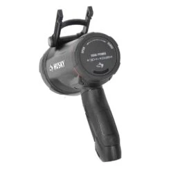 Husky 1500 Lumens Dual Power Rechargeable Handheld Spotlight -Husky Shop husky handheld spotlights 90655 66 1000
