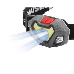 Husky 4AAA 300-Lumen LED Dual Beam Unbreakable Headlight -Husky Shop husky headlamps 16fl1108 4f 1000