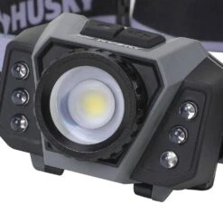 Husky 600 Lumens Dual Power Twist To Focus Rechargeable Headlight -Husky Shop husky headlamps 90709 fa 1000