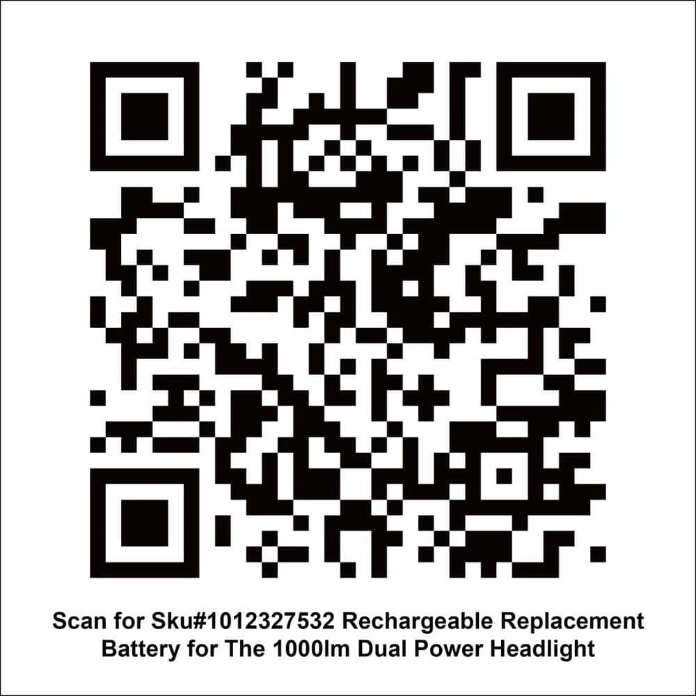 Husky 1000 Lumens Dual Power Compact Rechargeable Headlamp 11 Husky 1000 Lumens Dual Power Compact Rechargeable Headlamp - Image 11