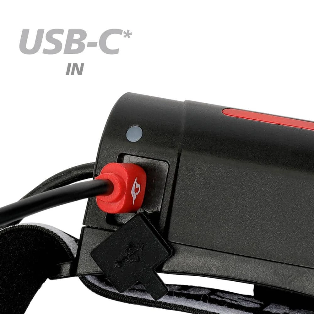 Husky 1000 Lumens Dual Power Compact Rechargeable Headlamp 6 Husky 1000 Lumens Dual Power Compact Rechargeable Headlamp - Image 6