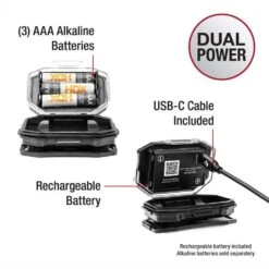 Husky 850 Lumens Dual-Power LED Rechargeable Headlamp -Husky Shop husky headlamps pvl hlp 0006 44 1000