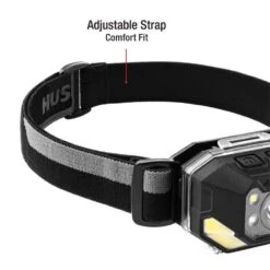 Husky 850 Lumens Dual-Power LED Rechargeable Headlamp -Husky Shop husky headlamps pvl hlp 0006 76 1000