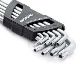 Husky Magnetic Tamperproof TORX L- Key Set (9-Piece) -Husky Shop husky hex key sets hlamtxk9pc 44 1000