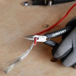 Husky 4-Piece, Pliers Set And 3-Piece Precision Pliers Set -Husky Shop husky home tool kits 90969 31 1000