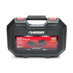 Husky 3/8 In. Drive SAE/Metric 6-Point Impact Socket Set (44-Piece) -Husky Shop husky impact socket sets h3d44pcimpsas c3 1000