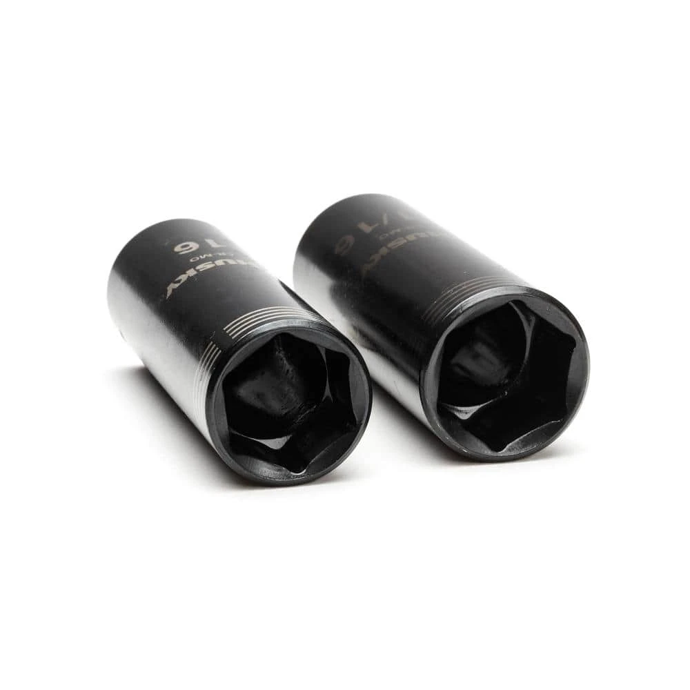 Husky 3/8 In. Drive Thin Wall Metric Deep Metric 6-Point Impact Socket Set (10-Piece) 7 Husky 3/8 In. Drive Thin Wall Metric Deep Metric 6-Point Impact Socket Set (10-Piece) - Image 7