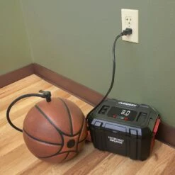 Husky 12-Volt/120-Volt Home & Auto Tire Inflator -Husky Shop husky inflators h12120n 66 1000