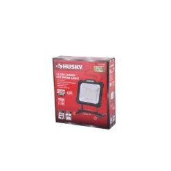 Husky 12000 Lumens/6000 Lumens Portable LED Work Light -Husky Shop husky jobsite lighting hd12000dim c3 1000