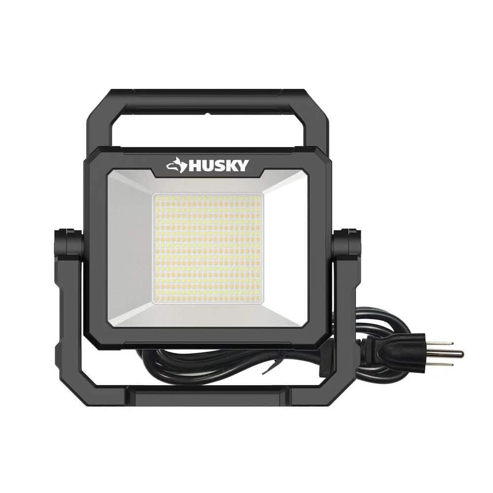 Husky 12000 Lumen LED Portable Corded Work Light 1 Husky 12000 Lumen LED Portable Corded Work Light