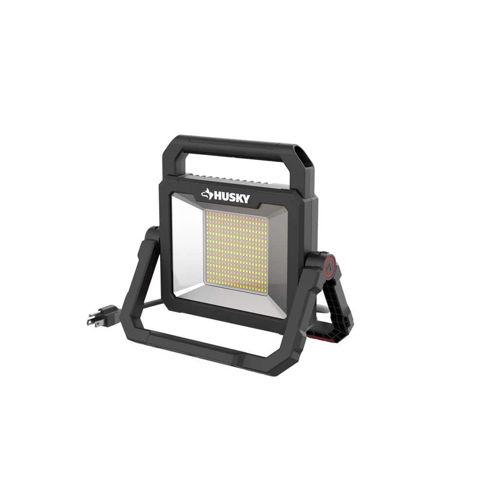 Husky 12000 Lumen LED Portable Corded Work Light 3 Husky 12000 Lumen LED Portable Corded Work Light - Image 3