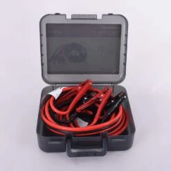 Husky 20 Ft. 4-Gauge UL Booster Cable -Husky Shop husky jumper cables 0160420 ul1 77 1000