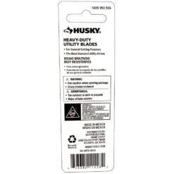 Husky Steel Utility Blades (10-Pack) -Husky Shop husky knife blades 84 0978 0000 c3 1000