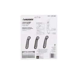 HUSKY 3-PACK FOLDING LOCK-BACK Utility Knife -Husky Shop husky knife sets 00073 76 1000