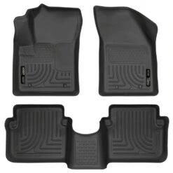 Front & 2nd Seat Floor Liners Fits 11-14 200 4 Door/Avenger