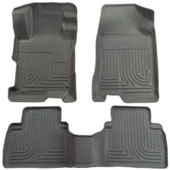Front & 2nd Seat Floor Liners Fits 06-11 Civic 4 Door