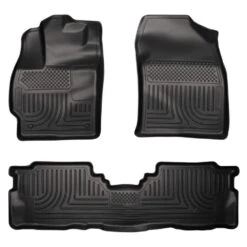 Front & 2nd Seat Floor Liners Fits 12-17 Prius V