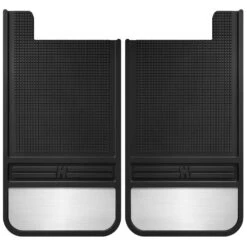 Rubber Rear Mud Flaps - 12IN W/ Weight