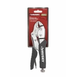 Husky 7 In. Curved Jaw Locking Pliers With Rubber Grip -Husky Shop husky locking pliers 90143 fa 1000