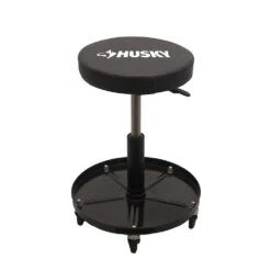 Husky Pneumatic Adjustable Creeper Seat With 15 In. Tool Storage Tray -Husky Shop husky mechanics creepers hpl4803 dip 40 1000