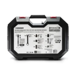 Husky 1/4 In., 3/8 In. And 1/2 In. Drive 100-Position Universal SAE And Metric Mechanics Tool Set (105-Piece) -Husky Shop husky mechanics tool sets h100105mtsn 44 1000