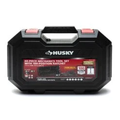 Husky 3/8 In. Drive 100-Position Universal SAE And Metric Mechanics Tool Set (60-Piece) -Husky Shop husky mechanics tool sets h10060mtsrm 1f 1000