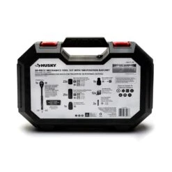 Husky 3/8 In. Drive 100-Position Universal SAE And Metric Mechanics Tool Set (60-Piece) -Husky Shop husky mechanics tool sets h10060mtsrm 44 1000