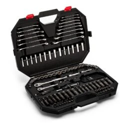 Husky 1/4 In. And 3/8 In. Drive Mechanics Tool Set (148-Piece)