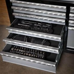 Husky Mechanics Tool Set In Connect Trays (270-Piece) -Husky Shop husky mechanics tool sets h270connect 44 1000