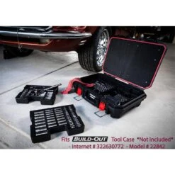 Husky Mechanics Tool Set In Build-Out Storage Trays (270-Piece) -Husky Shop husky mechanics tool sets h270mtsbon 4f 1000