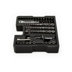 Husky Mechanics Tool Set In Build-Out Storage Trays (270-Piece) -Husky Shop husky mechanics tool sets h270mtsbon 77 1000