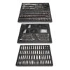 Husky Mechanics Tool Set In EVA Trays (290-Piece)