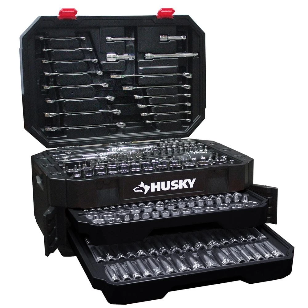 Husky Mechanics Tool Set With Bonus 1/2 In. Drive Torque Wrench (291-Piece) 5 Husky Mechanics Tool Set With Bonus 1/2 In. Drive Torque Wrench (291-Piece) - Image 5