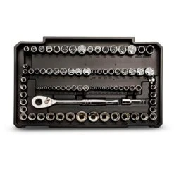 Husky 1/4 In., 3/8 In. And 1/2 In. Drive Mechanics Tool Set (300-Piece) -Husky Shop husky mechanics tool sets h300mts 1d 1000