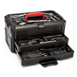 Husky 1/4 In., 3/8 In. And 1/2 In. Drive Mechanics Tool Set (300-Piece) -Husky Shop husky mechanics tool sets h300mts c3 1000