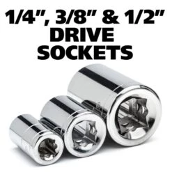 Husky 1/4 In., 3/8 In. And 1/2 In. Drive Mechanics Tool Set With Impact Sockets And EVA Storage Trays (370-Piece) -Husky Shop husky mechanics tool sets h370mtsimpevacb 77 1000