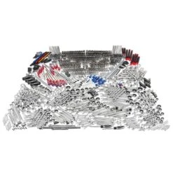 Husky 1/4 In., 3/8 In., And 1/2 In. Drive Master Mechanics Tool Set (922-Piece)