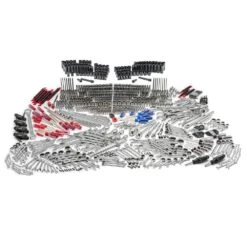 Husky 1/4 In., 3/8 In., And 1/2 In. Drive Master Mechanics Tool Set With Impact Sockets (923-Piece)