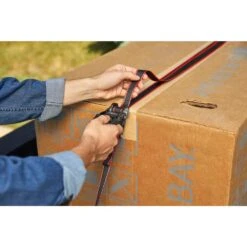 Husky 12 Ft. X 1 In. Ratchet Tie-Down Straps With S-Hook (4-Pack) -Husky Shop husky moving straps fh0829 1d 1000