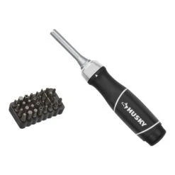 Husky Ratcheting Screwdriver Set (30-Piece) -Husky Shop husky multi bit screwdrivers 236360300 40 1000