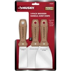 Husky 3-Pack Wooden Handle Putty Knife And Scraper Set With Stainless Steel Blade 9 Husky 3-Pack Wooden Handle Putty Knife And Scraper Set With Stainless Steel Blade -Husky Shop husky paint scrapers 91691 44 1000