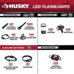 Husky 600-Lumen Compact Rechargeable Inspection Light 25 Husky 600-Lumen Compact Rechargeable Inspection Light -Husky Shop husky pen lights 91399 76 1000