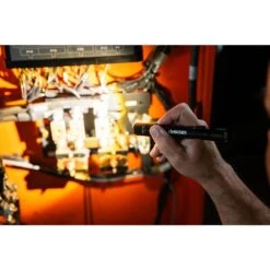 Husky 400-Lumens Dual Power LED With UV Focusing Penlight Flashlight -Husky Shop husky pen lights pvl poc 0007 31 1000