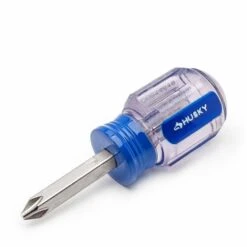 Husky #1 X 1-1/2 In. Square Shaft Stubby Phillips Screwdriver -Husky Shop husky phillips head screwdrivers h1x112sphsd 1d 1000
