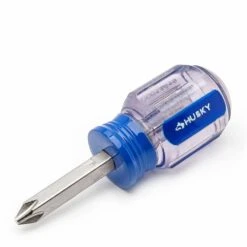 Husky #2 X 1-1/2 In. Square Shaft Stubby Phillips Screwdriver -Husky Shop husky phillips head screwdrivers h2x121sphsd 1d 1000