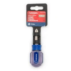 Husky #2 X 1-1/2 In. Square Shaft Stubby Phillips Screwdriver -Husky Shop husky phillips head screwdrivers h2x121sphsd 66 1000