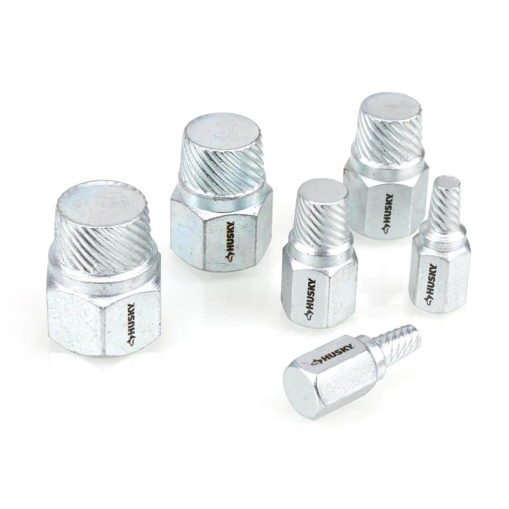 Husky 6 Piece Pipe Nipple Extractor Set 9 Husky 6 Piece Pipe Nipple Extractor Set - Image 9