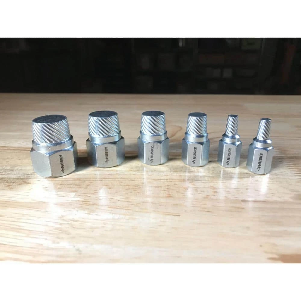 Husky 6 Piece Pipe Nipple Extractor Set 7 Husky 6 Piece Pipe Nipple Extractor Set - Image 7