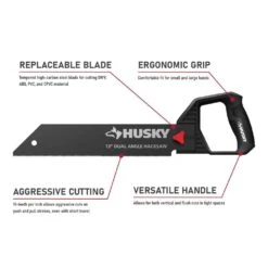 Husky 12 In. PVC Saw -Husky Shop husky pipe tube cutters 410 269 0111 a0 1000