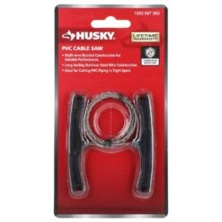 Husky PVC Cable Saw For 1/2 In. - 4 In. Pipes -Husky Shop husky pipe tube cutters 80 517 111 4f 1000